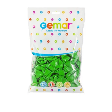 Balony pastelowe zielone 100szt.